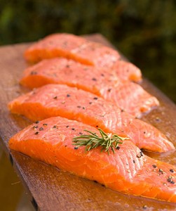 Salmon is a healthy choice to promote heart health!